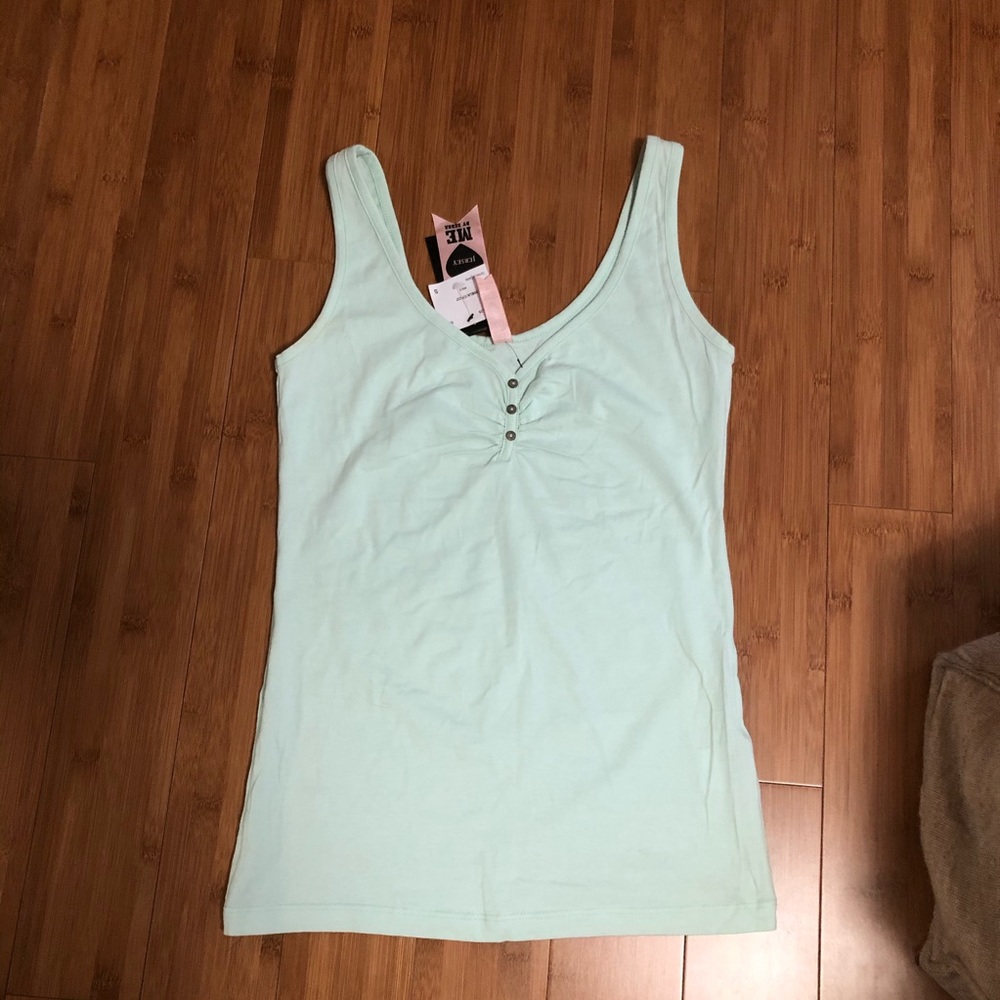 Teal tank top